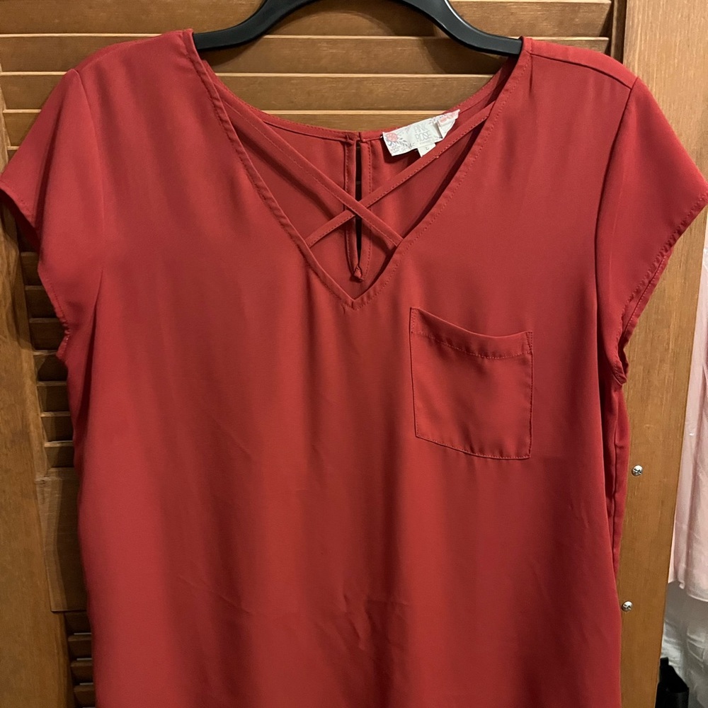 Red Blouse